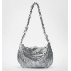 Zara Sparkly Shoulder Bag